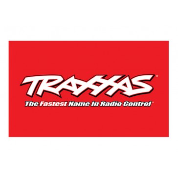 Traxxas Logo Flag Red, 3x5ft