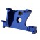 Motor mount, 6061-T6 aluminum (blue-anodized)