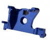 Motor mount, 6061-T6 aluminum (blue-anodized)