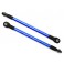 DISC.. Push rods, aluminum (blue-anodized) (2) (assembled with rod en