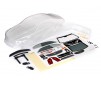 Body, Cadillac CTS-V (clear, requires painting)/ decal sheet (include