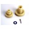 Primary gears: forward (28-T)/ reverse (22-T)/ set screw yok