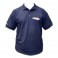 DISC.. Polo - Navy - Med, 100% cotton knit mens