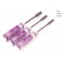 DISC.(4.5+5.5+7.0mm) 3pcs Hexagonal socket set (purple) (EK1-T013)