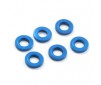 M3 FLAT WASHER BLUE 2.0mm (6)