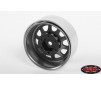 Stamped Steel 1.7 Beadlock Wagon Wheels (Clear)