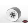 Stamped Steel 1.0 Stock Beadlock Wheels (White)