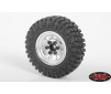 Stamped Steel 1.0 Stock Beadlock Wheels (Chrome)