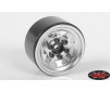 Stamped Steel 1.0 Stock Beadlock Wheels (Chrome)