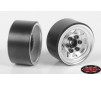 Stamped Steel 1.0 Stock Beadlock Wheels (Chrome)