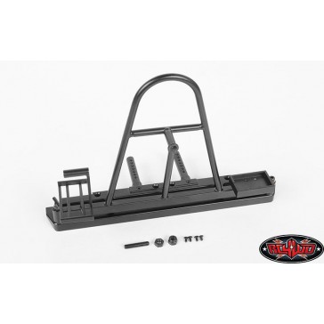 Rear Swing Away Tire Carrier Bumper for Traxxas TRX-4