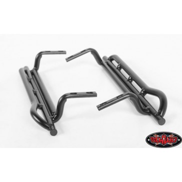 DISC.. Tough Armor Steel Welded Side Sliders for Traxxas TRX-4