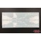 DISC.. Dirty Stripes for Mojave II 2/4 Door Decal Sheet White