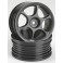 DISC.. DISC.. 6SPOKE WHEEL BLACK NARROW RS4