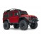 DISC.. TRX-4 Land Rover Defender Crawler Red