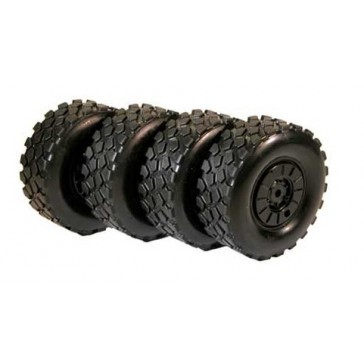 Iveco Trakker Tires glued on rims set (4)
