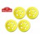 Lancia Stratos Rims Set 5 spokes yellow (4)