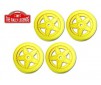 Lancia Stratos Rims Set 5 spokes yellow (4)