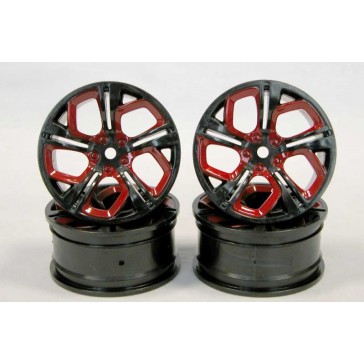 Devil red-black Rims Set 26mm (4)