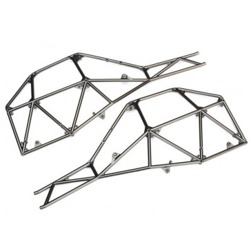 Tube chassis, side section (left & right) (satin black chrome-plated)