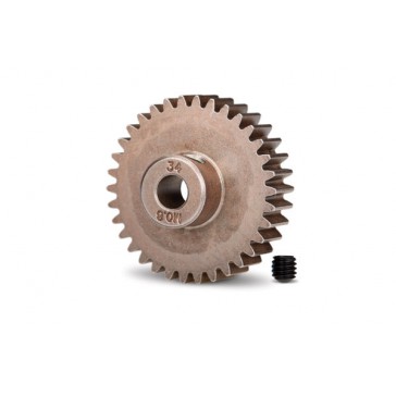 Gear, 34-T pinion (32-p) (steel)/ set screw