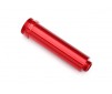 Body, GTR shock, 64mm, aluminum (red-anodized) (front, no threads)