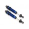 Shocks, GTR, 139mm, aluminum (blue-anodized) (fully assembled w/o spr