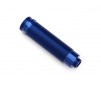 Body, GTR shock, 64mm, aluminum (blue-anodized) (front, threaded)