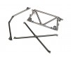 Tube chassis, center support/ cage top/ rear cage support (satin blac