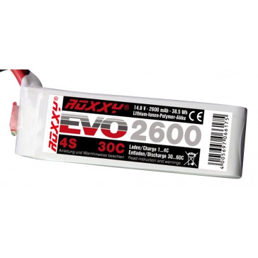 Accu LiPo ROXXY Evo 4-2600 30C