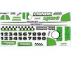 Decal Panda green