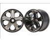 Wheels, All-Star 2.8 (black chrome) (nitro front) (2)