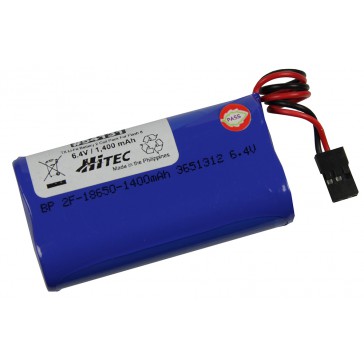 DISC... Accu Flash 8 LiFe 1400mAh 6,4V 2elts (Fiche UNI)