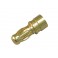 DISC.. 3.5 mm male connector Gold 3 pcs.