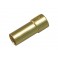 DISC.. 3.5 mm female connector Gold 3 pcs.