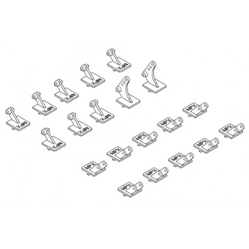 FunCub XL offset hinge set