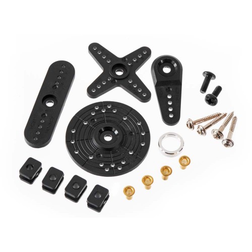 Hitec RCD Hitec 25T HS83xx, Dseries servos arm set MCM Group