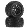 DISC.. AR550010 Sand Scorpion MT 6S Tire Set Glued Black