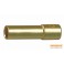 DISC.. Gold connector 2mm 3 pcs. (female) for 85280