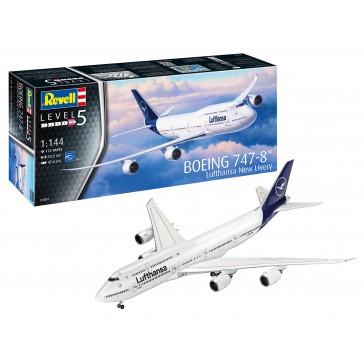 BOEING 747-8 "LUFTHANSA" NEW LIVERY - 1:144