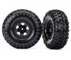 Tires and wheels, assembled, glued (TRX-4 Sport wheels, Canyon Trail