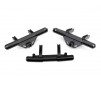 Bumper mounts, front & rear/ bumper mount, rear (offset)