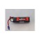 DISC.. F-TEK+ 2S 2400mAh (7,4V) 40C LiPo Pack with LED Indicator (EC3