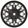 IMPULSE 1.9" BLK/SIL PLASTIC INTERNAL BEADLOC WHEEL