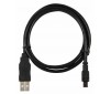 Cordon USB Kabel USB2A - Mini B