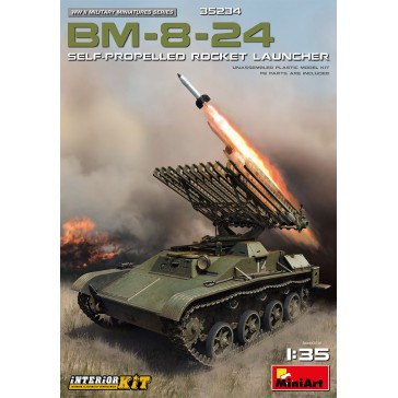 BM-8-24 SelfP. Rocket Launcher 1/35