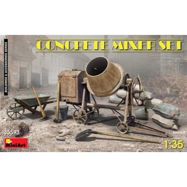 Concrete Mixer Set 1/35