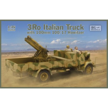 3Ro Italian Truck & 100/17 How.1/35