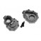 Portal housings, inner (rear), 6061-T6 aluminum (charcoal gray-anodiz