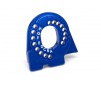 Motor mount plate, TRX-4, 6061-T6 alumininum (blue-anodized)